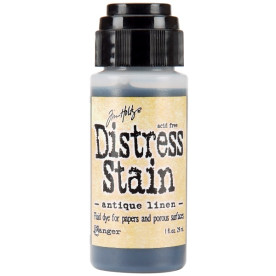 Фарба Distress Stain - Antique Linen від Tim Holtz