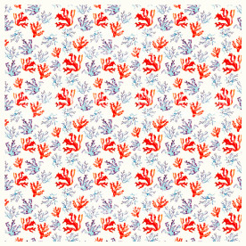 Деко веллум (лист кальки с рисунком) Кораллы, Фабрика Декору
