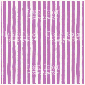 Деко Веллум (лист кальки з малюнком) Вертикальні смуги, Фабрика Декору