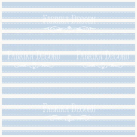 Деко веллум (лист кальки с рисунком) Голубая горизонталь, Фабрика Декора