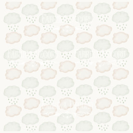 Деко веллум (лист кальки с рисунком) Облака 1, размер А3, Фабрика Декора
