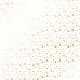 Аркуш паперу з фольгуванням Golden stars White, Фабрика Декору