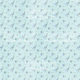 Аркуш двостороннього паперу Shabby baby boy redesign # 35-01, Фабрика Декору