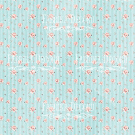 Лист двусторонней бумаги Shabby baby girl redesign #34-04, Фабрика Декора