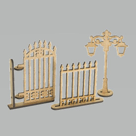 3D Заготівля фігурки для оформлення шедоубокса №62, Фабрика Декору