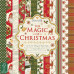 Набор скрапбумаги The Magic of Christmas, 30х30 см, 12 листов, Dovecraft