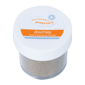 Пудра для горячего эмбоссинга Золотая, Fun Stampers Journey