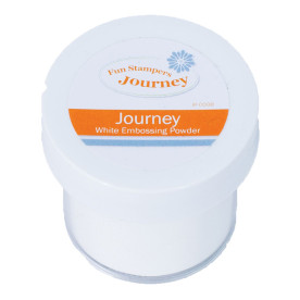 Пудра для гарячого ембоссінга Біла, Fun Stampers Journey