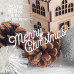 Чіпборд напис Merry Christmas! Hi-460, Scrapbox