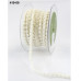 Лента с помпонами "Mini Pom Poms - Ivory" от May Arts, 90 см