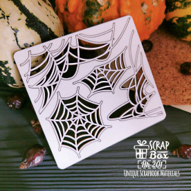Чіпборд набір паутин Hh-201 72 x 66 мм, Scrapbox