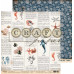 Скраппапір 30х30 см Енциклопедія Наутілус, Craft Paper