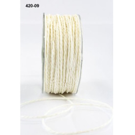 Бумажный шнур "Paper Cord" бежевый 2 мм 90 см от May Arts