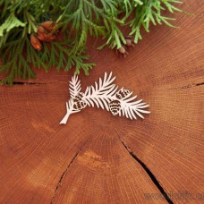 Чипборд Ветка кипариса, Woodchic