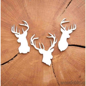 Чипборд Набор Олений трофей, Woodchic