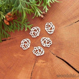 Чіпборд Набір Шишки кедрові, Woodchic