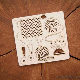 Чіпборд Набір В'язання, Woodchic
