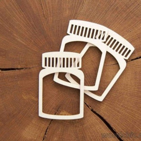 Чіпборд Набір шейкерів Банку, Woodchic