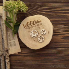 Чіпборд набір шестерінки, Woodchic