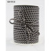 Стрічка Diagonal Stripes коричнева 3 мм, 90 см від May Arts