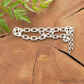 Чипборд Подвеска Цепи с шестеренками (правая), Woodchic