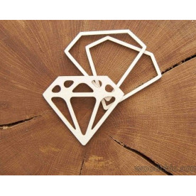 Чіпборд Шейкер Алмаз, Woodchic