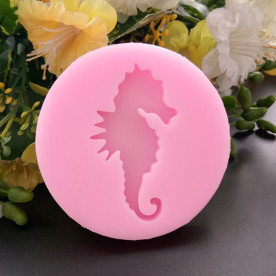 Силіконовий молд Морський коник, 70x10 мм