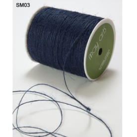 Джутовий шнур тонкий String Burlap Navy від May Arts, 5 м