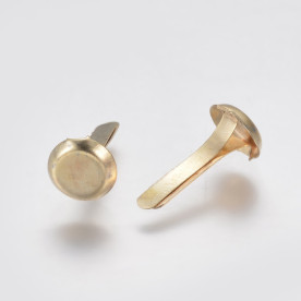 Набір брадс, колір золото, 13x6 мм, 20 шт.