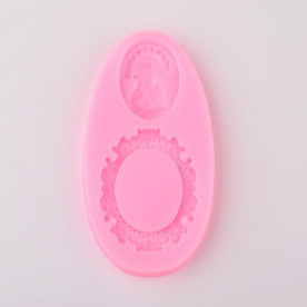 Силиконовый молд Узорная виньетка, 91x47x9 мм