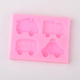 Силиконовый молд Детский грузовик,  81x63x10 мм