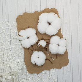 Набір кольорів бавовни, 2 - 4.5 см, 5 шт.