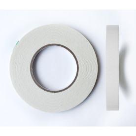 Двосторонній скотч на пінній основі 19мм х 10м, Фабрика Декору