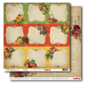 Бумага для скрапбукинга Готовим Дома Кулинарная книга, Scrapberry's