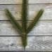 Ветка хвои Карпатская зеленая, 3 ветки, 25 см, искусственная хвоя