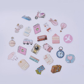 Набор наклеек Важные мелочи 34-42 мм; ок 46 шт