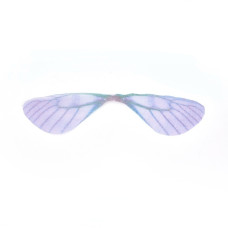 Крила бабки тканинні, 90х19 мм, фіолетовий
