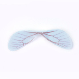 Крылья стрекозы тканевые, 90х19 мм, цвет голубой