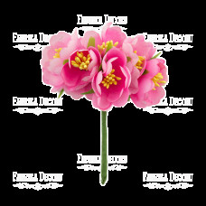 Квіти жасмину Ніжно-рожеві 6 шт, Фабрика Декору