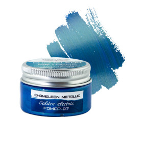 Фарба хамелеон металік Золотий електрик 30 мл, Фабрика Декору