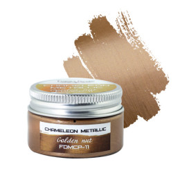 Фарба хамелеон металік Золотий горіх 30 мл, Фабрика Декору