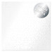 Лист кальки (Веллум) з фольгуванням Silver Mini Drops 30,5х30,5 см, Фабрика Декору