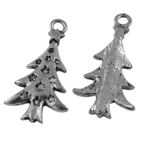 Підвіска "Ялинка", 5 шт., 16,5 x 14 мм