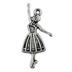 Підвіска "Балерина" 13 x 32 мм, 5 шт.