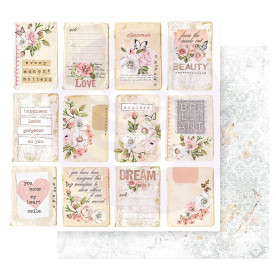 Скрапбумага Happiness Looks Good On You - Apricot Honey, 30х30 см, Prima