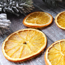 Апельсин сушеный декоративный, натуральный, ок 4-6 см