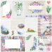 Набір Скрап паперуColorful spring 30,5x30,5 см 10 аркушів, Фабрика Декору