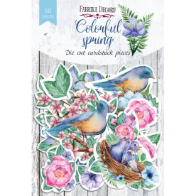 Набір вирубок колекція Colorful spring 60 шт Фабрика Декору