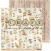 
Скрап папір Довідник Аромати лісу, 30х30 см, Craft Paper