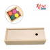 Пенал для гуаши деревянный, 24,3х9,5х5,3см, ROSA Studio (GPТ50083142 )